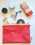 Cosmetic Bag: Picnic Checkered