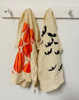 Flour Sack Tea Towel - Halloween Prints