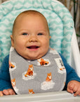 Baby Bib: Timeless Prints