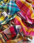 Kitchen Tea Towel: Vibrant Plaids