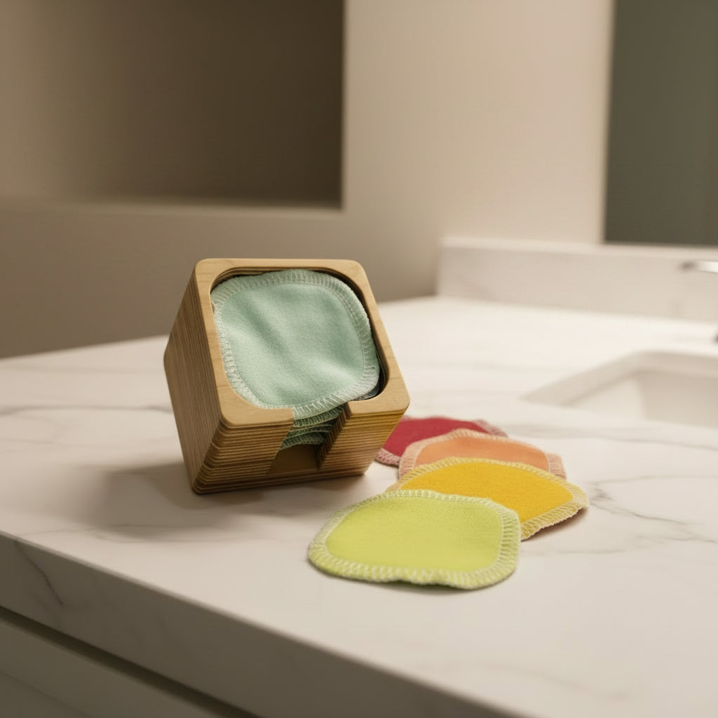 Facial Rounds Container: ApplePly