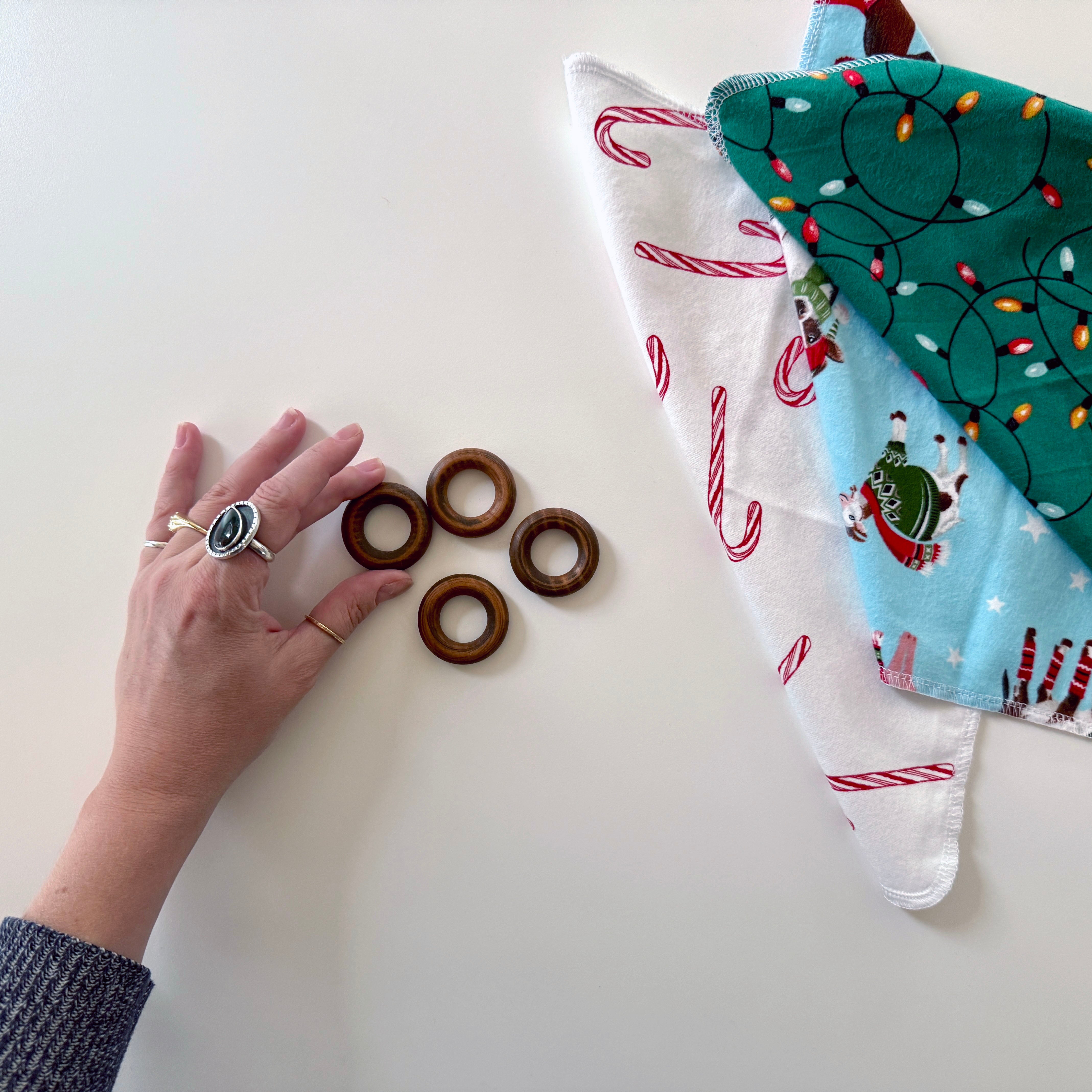 UNpaper® Rings: Wood