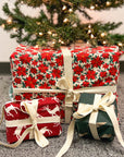 *Seconds* Individual Reusable Gift Wrap: Holiday