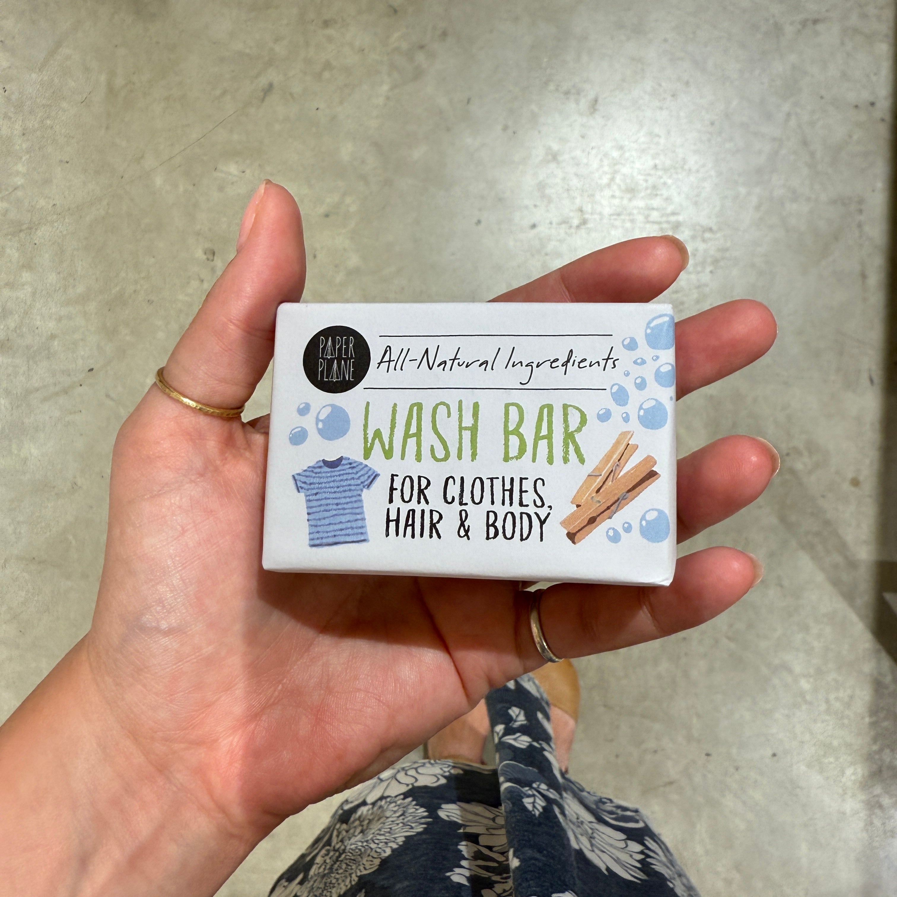 Wash Bar: For Clothes, Hair &amp; Body