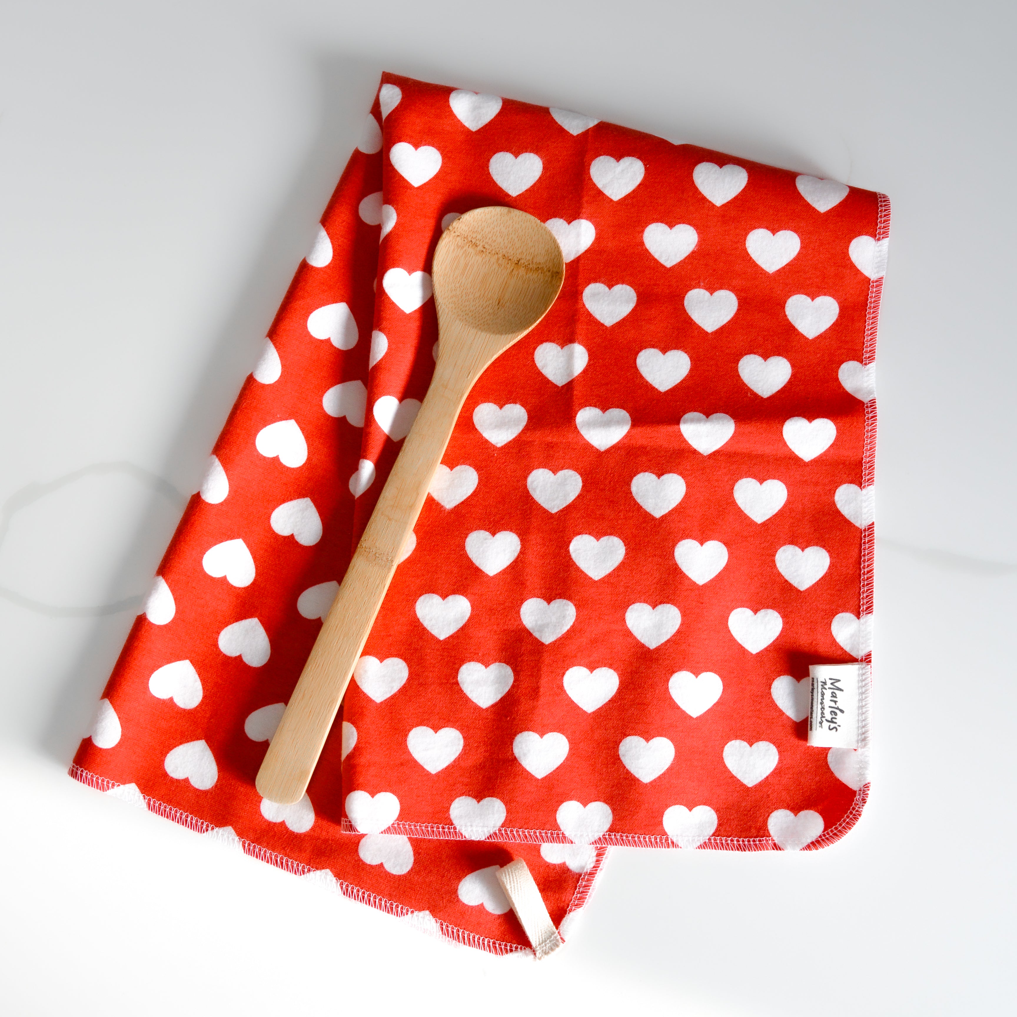 Kitchen Tea Towel: Valentine's Day Prints