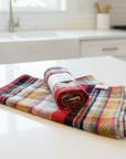 Kitchen Tea Towel: Vibrant Plaids