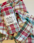 Kitchen Tea Towel: Vibrant Plaids