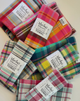 Kitchen Tea Towel: Vibrant Plaids