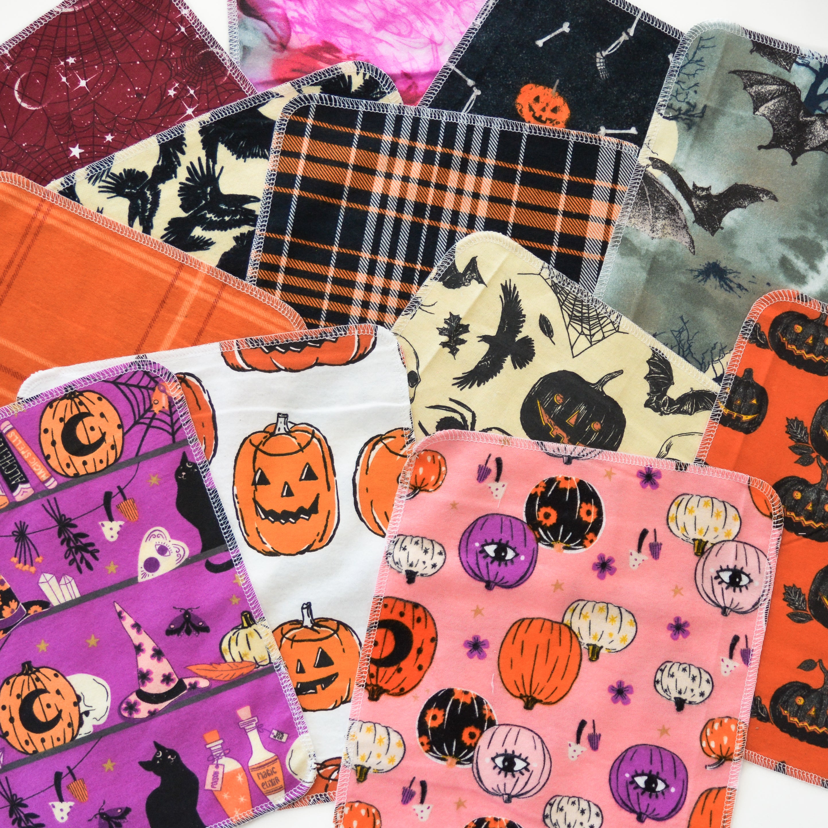 UNpaper® Towels: Spooky Spirit - Reusable Paper Towels - 6 or 12 Count
