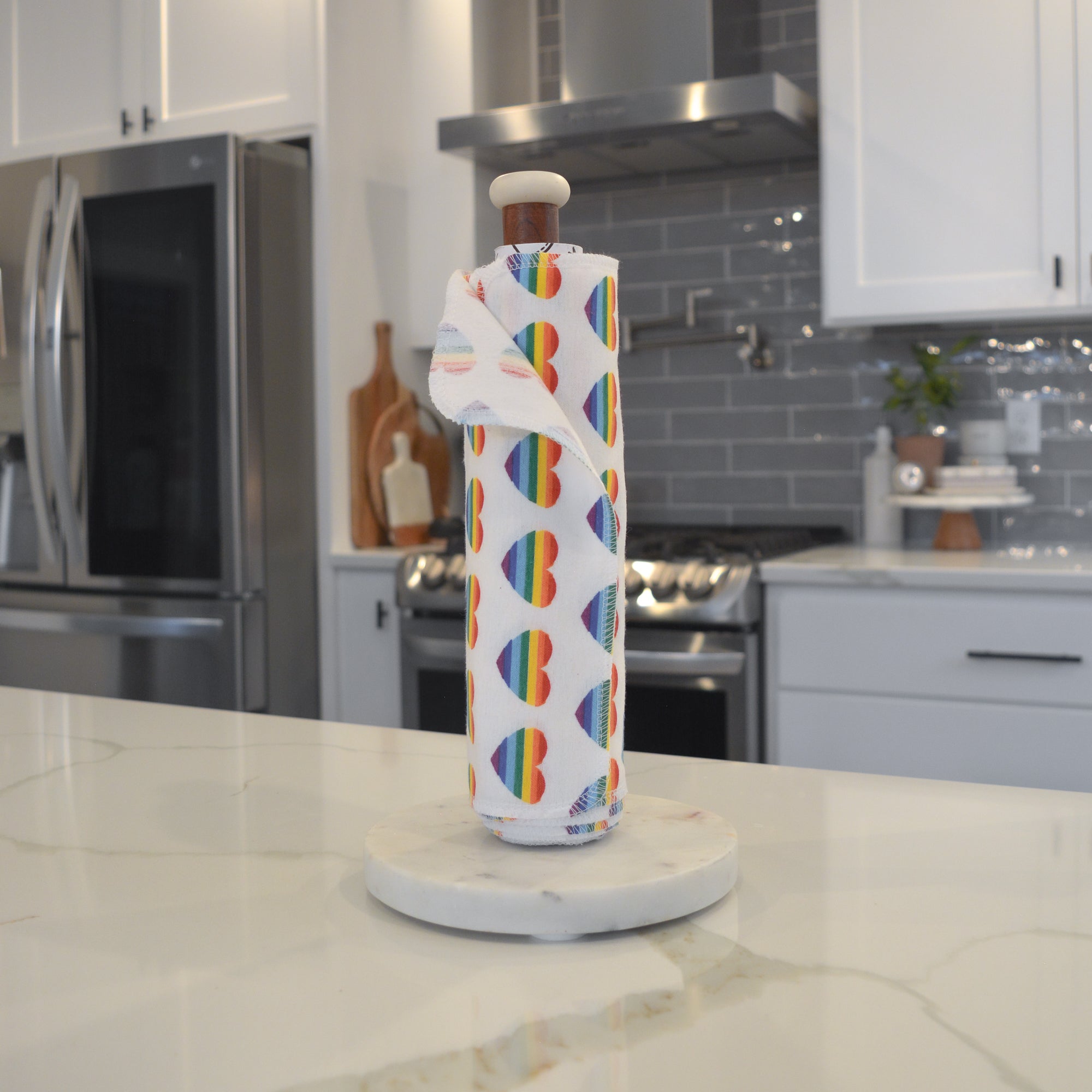 Wet Bag Kit: Pride Edition - 12 Count Roll of UNpaper® Towels + Wet Bag