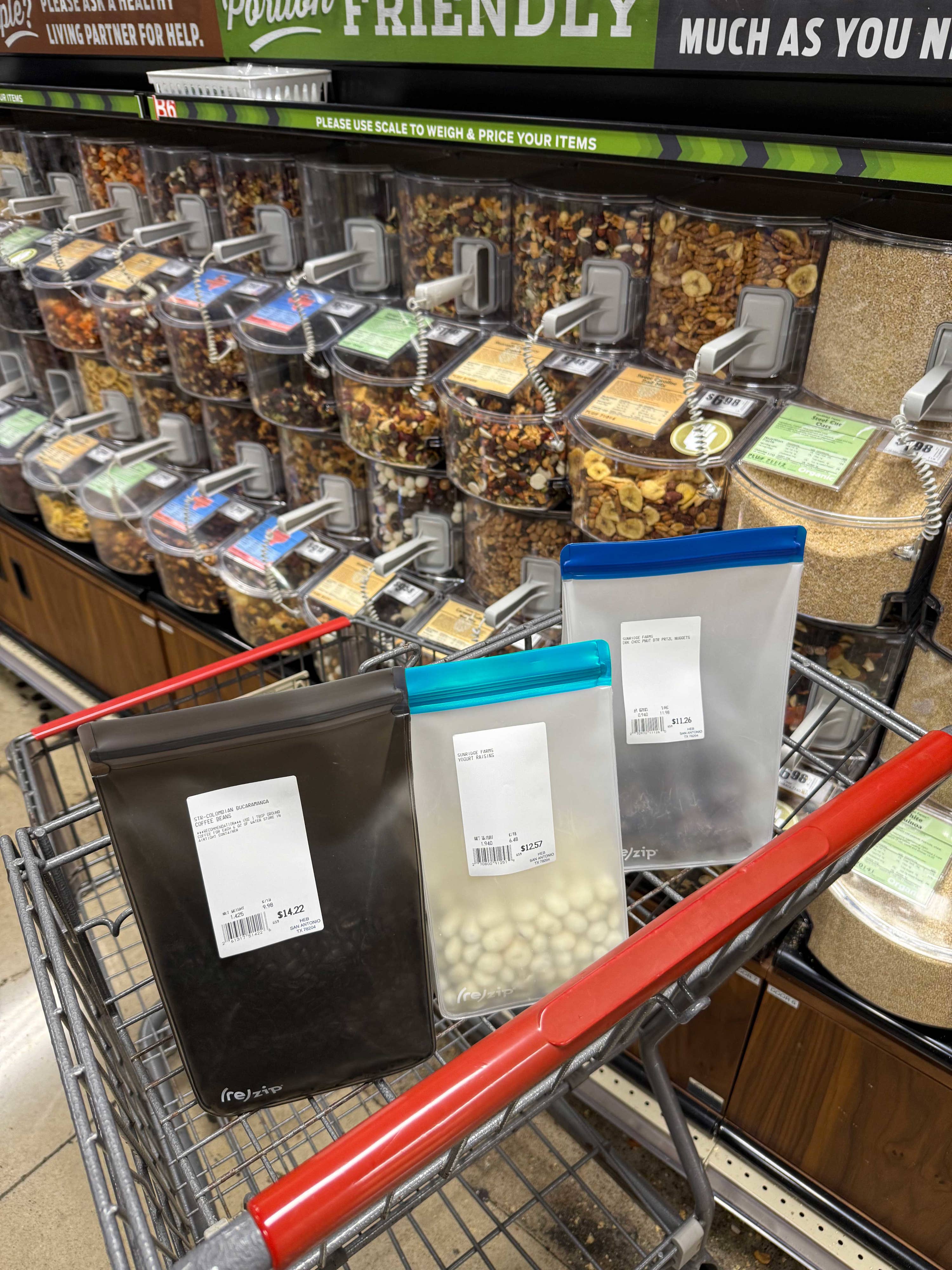 Reusable Stand-Up Snack Bags: 2-Pack