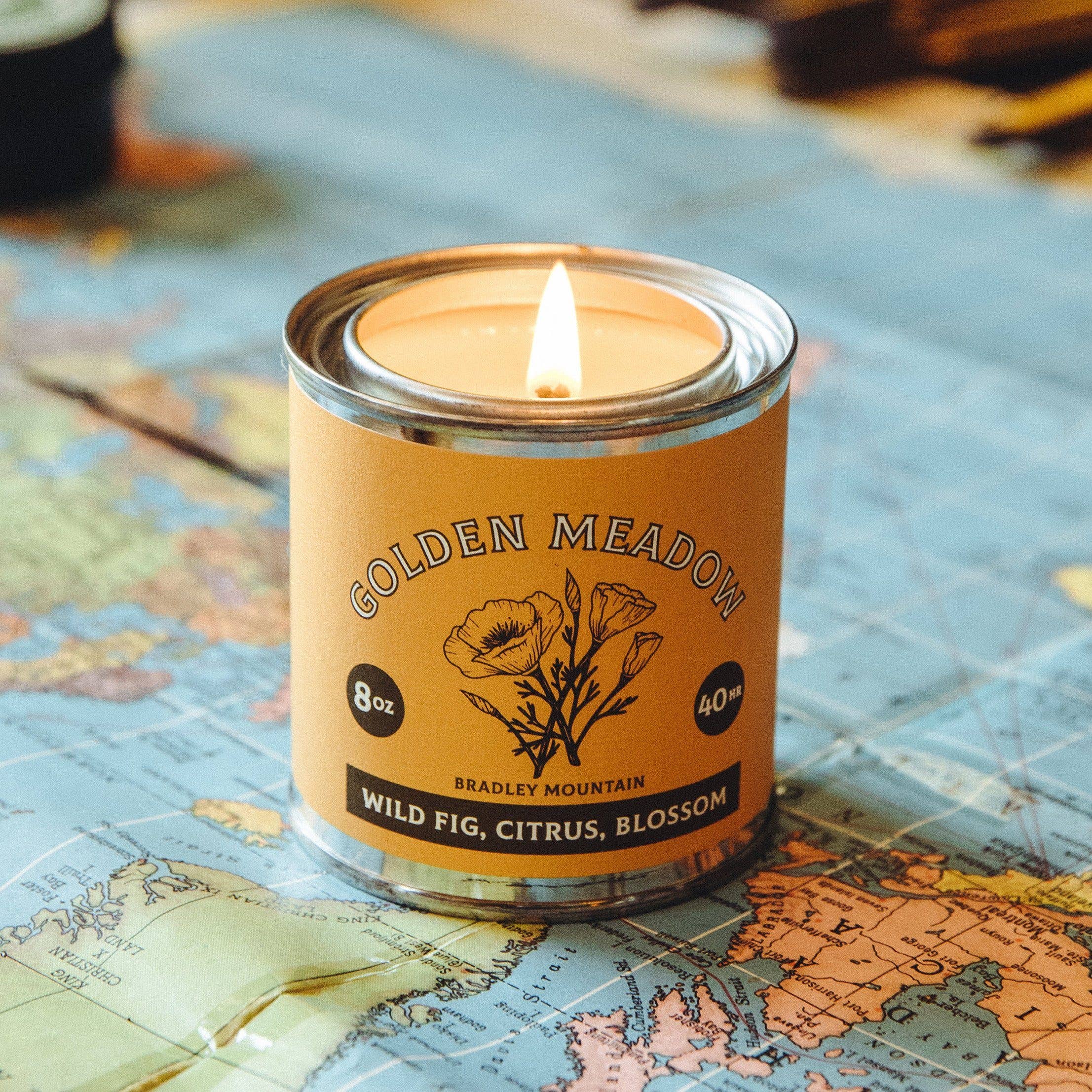 Travel Candle: Landscape Inspired