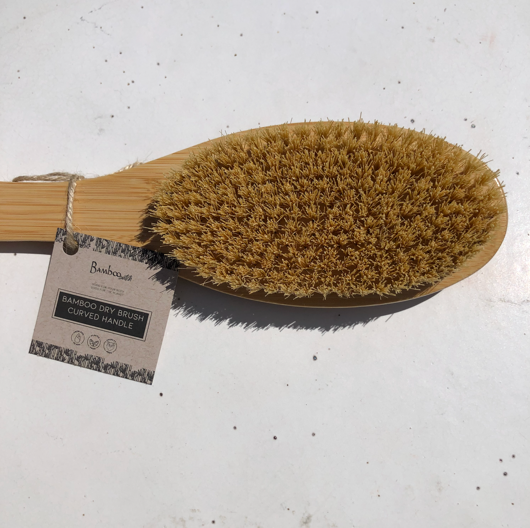 Bamboo Body Dry Brush: Long
