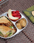 Camping Tray: Stainless Steel