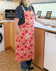 Adjustable Apron: Spring Fruits