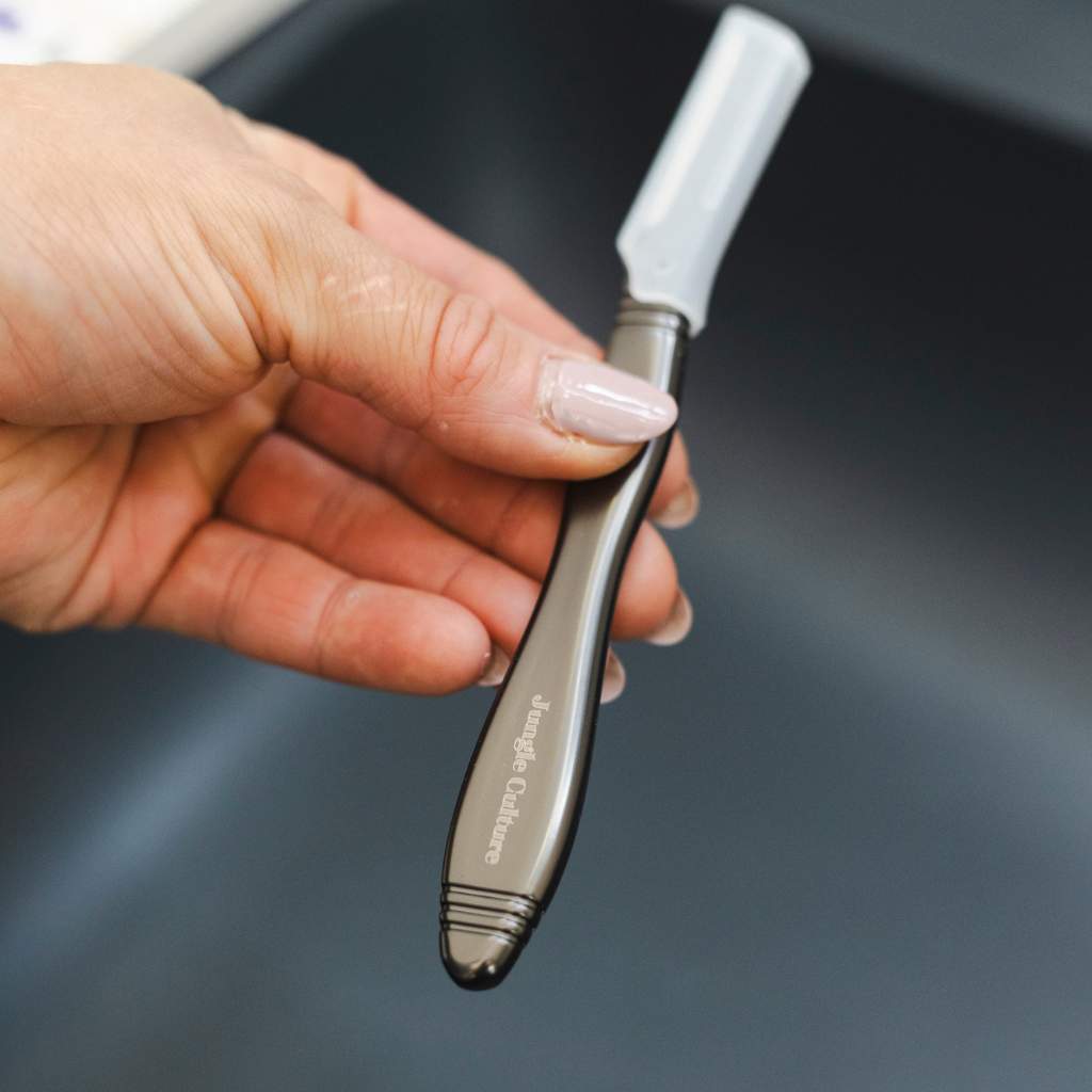 Dermaplaner Eyebrow &amp; Facial Hair Razor: Refillable