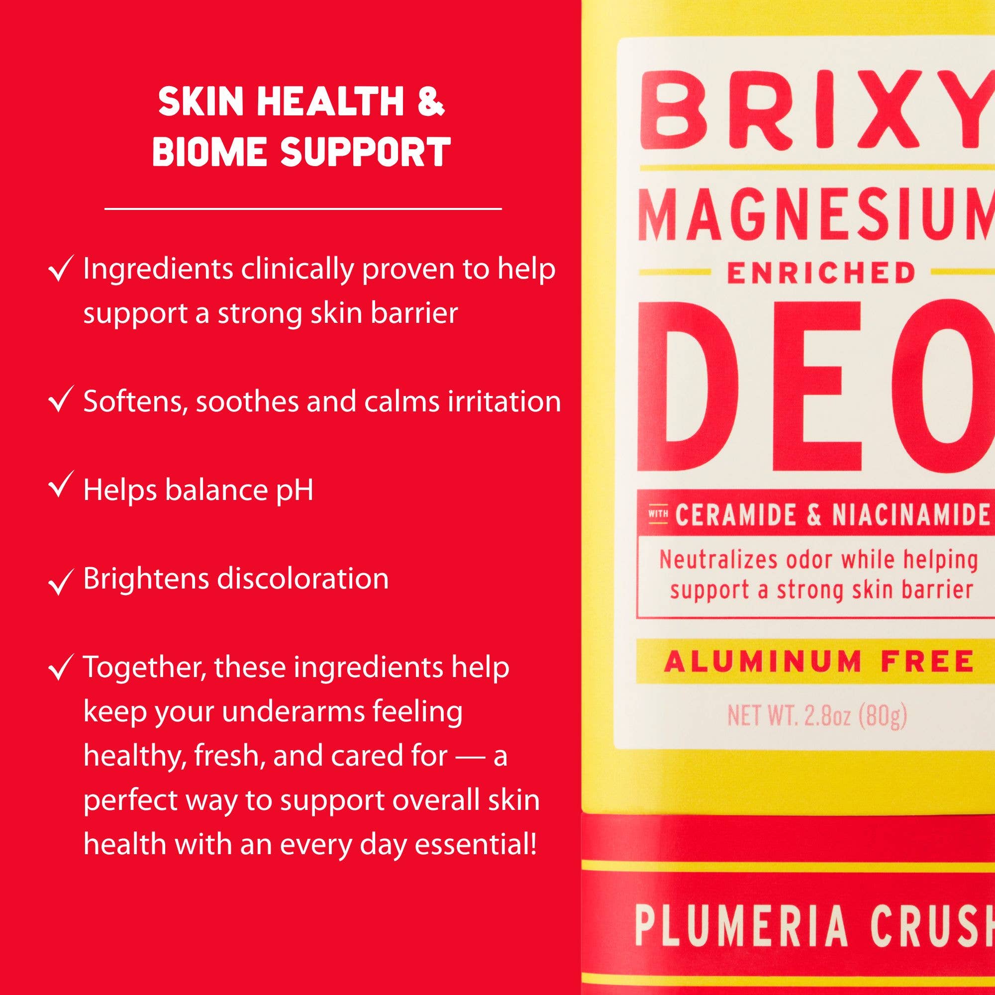 Deodorant: Magnesium Enriched &amp; Aluminum Free
