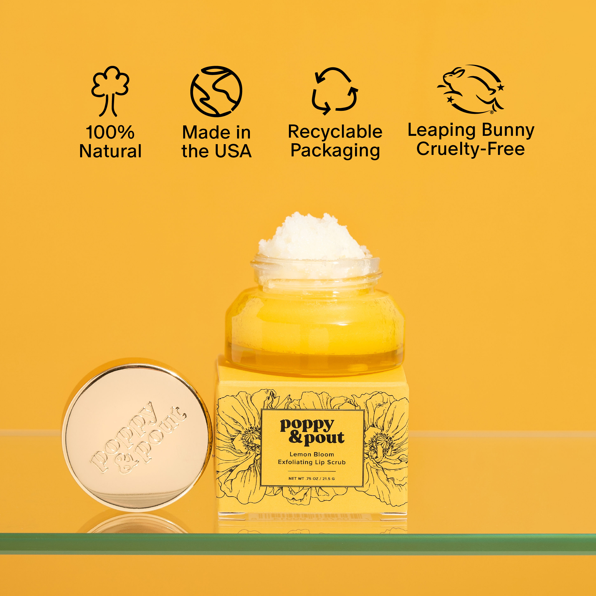 Lip Scrub: Poppy &amp; Pout