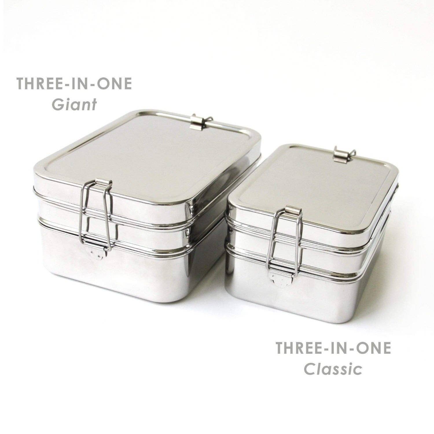 Stainless Steel Lunchbox: Classic or Giant