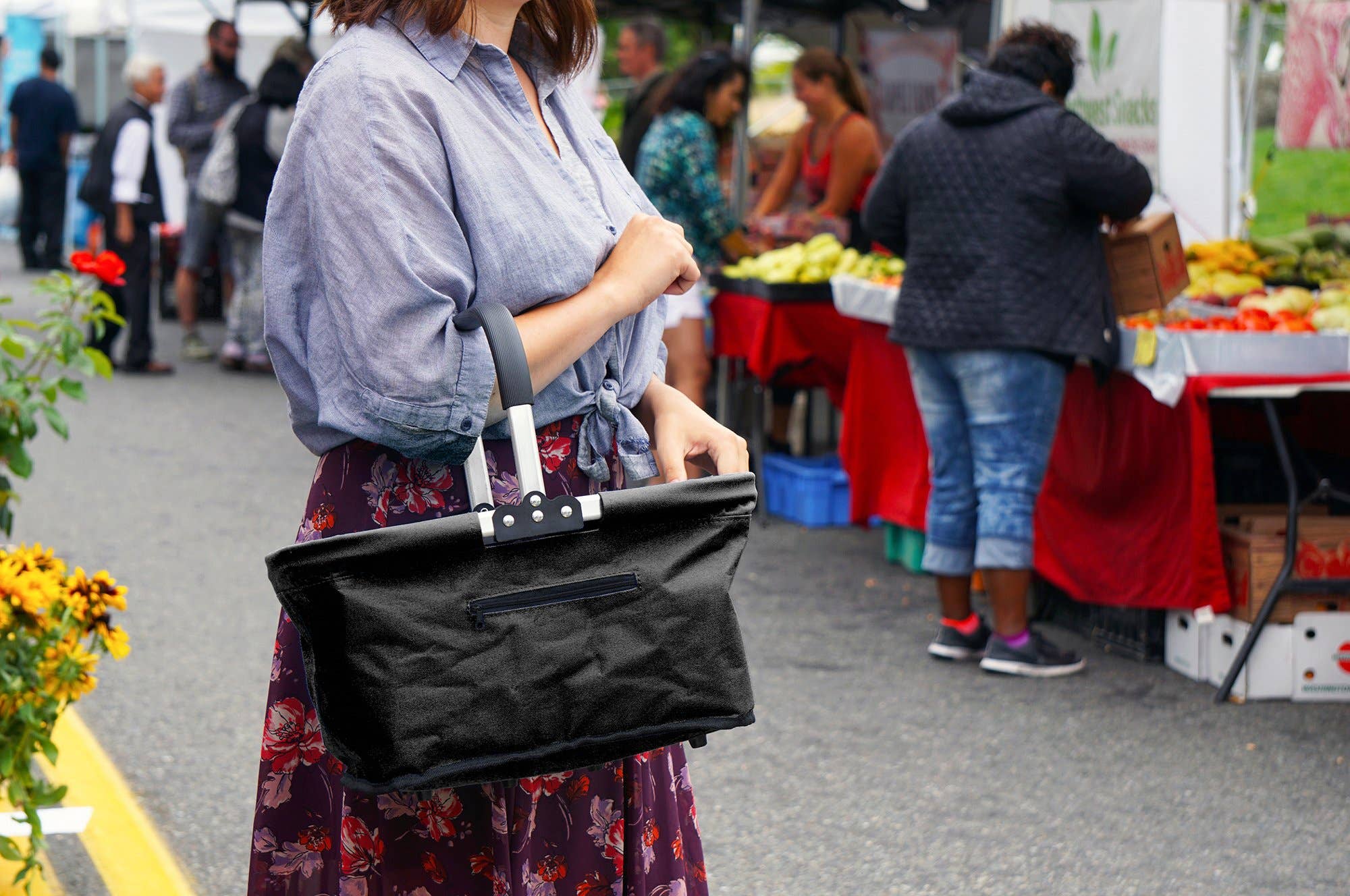 Picnic Basket: Collapsible