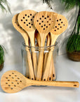 Bamboo Straining Spoon