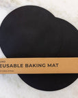 Silicone Baking Mat: 2-Pack Rectangle or Round