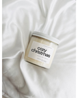 Cozy Christmas Candle: 12oz Natural Soy