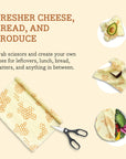 Beeswax Food Wrap: Cut-to-Size Roll