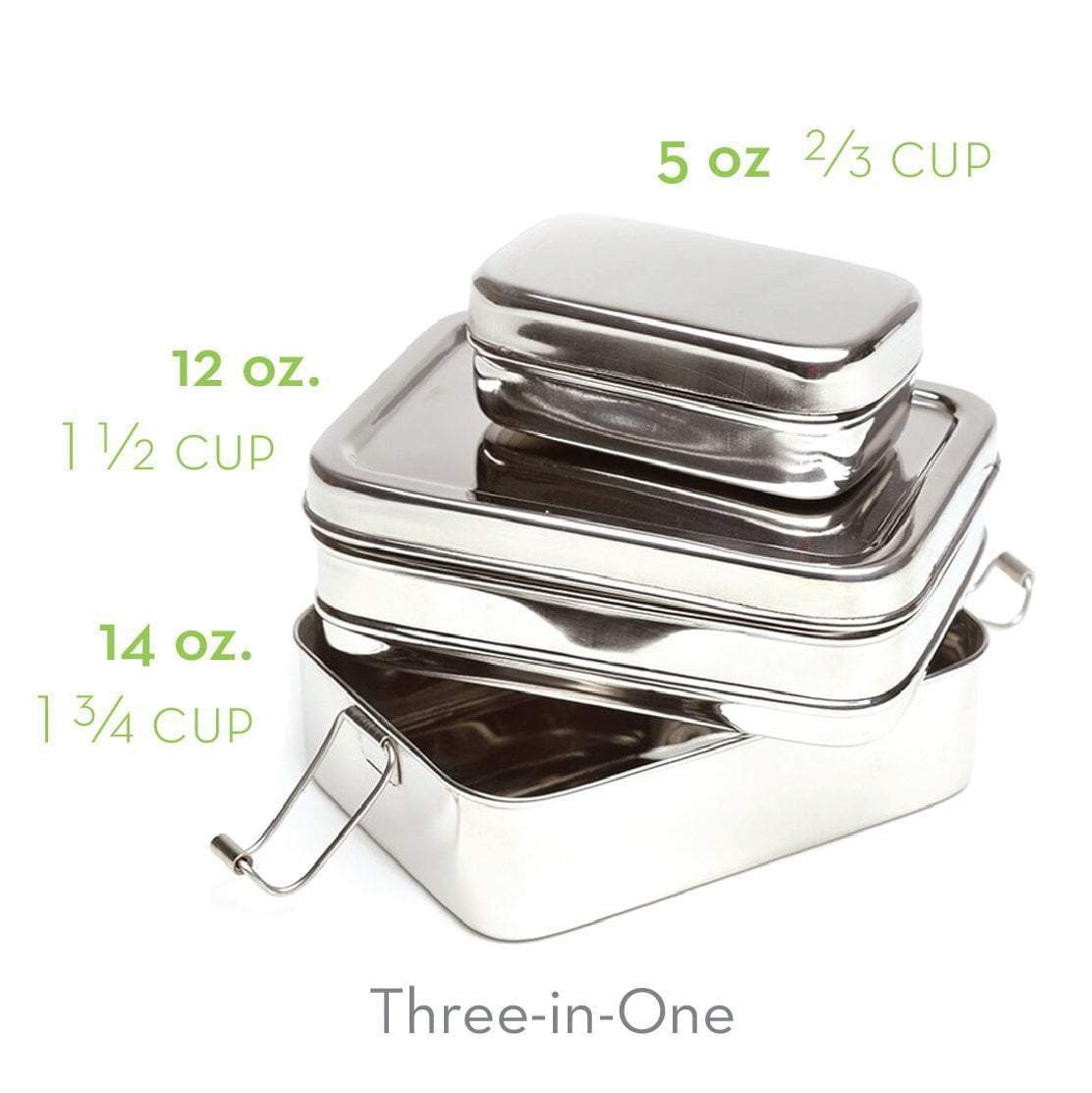 Stainless Steel Lunchbox: Classic or Giant
