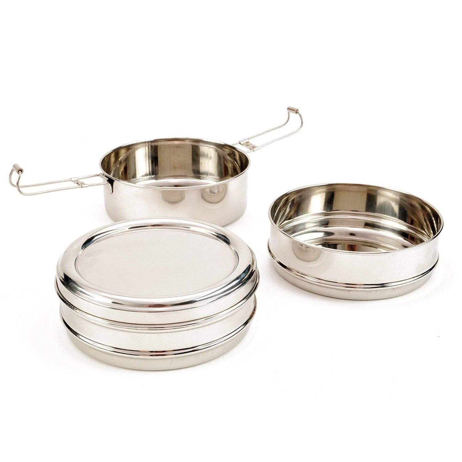 Tri Bento: Stainless Steel