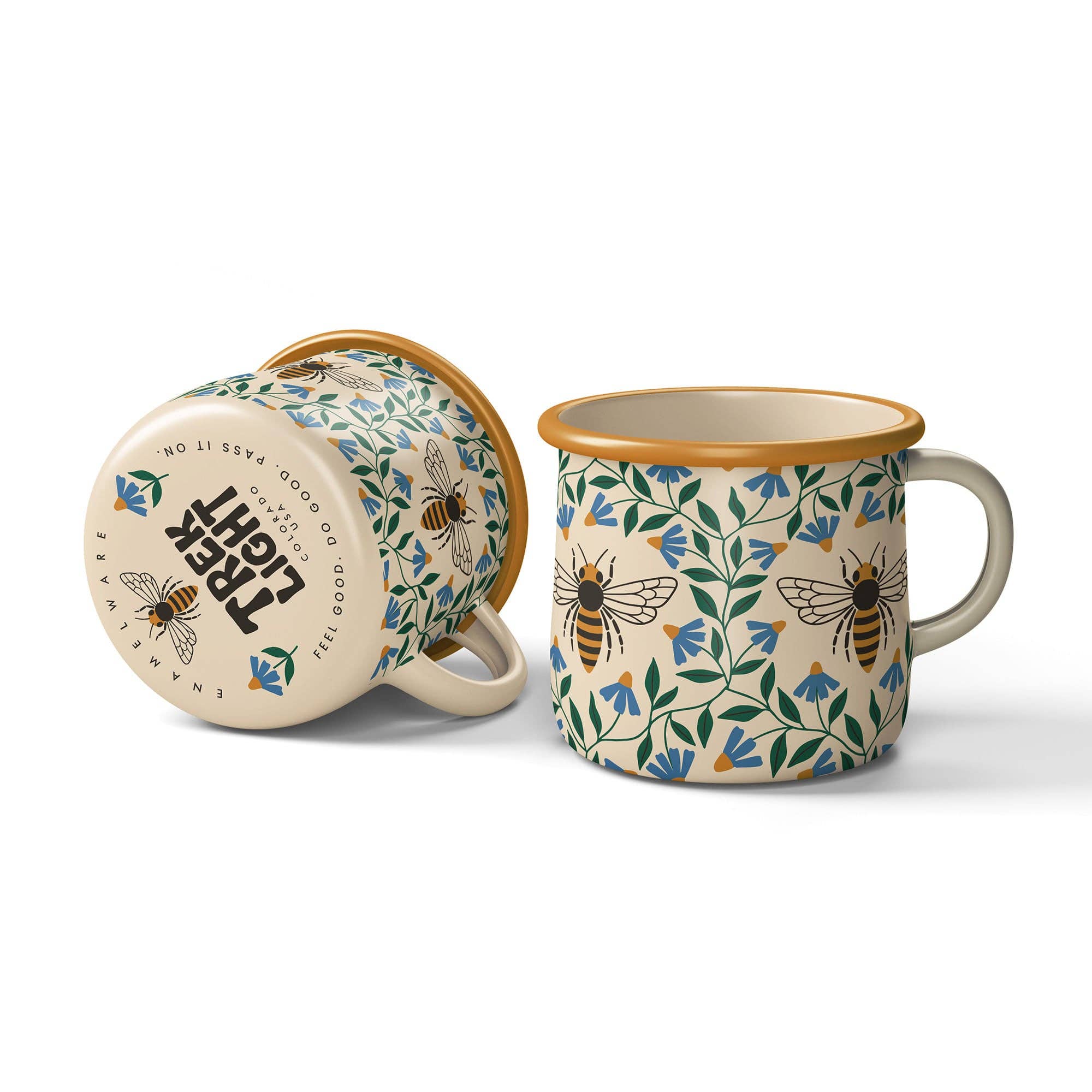 Enamel Coffee &amp; Camp Mug 16 Oz