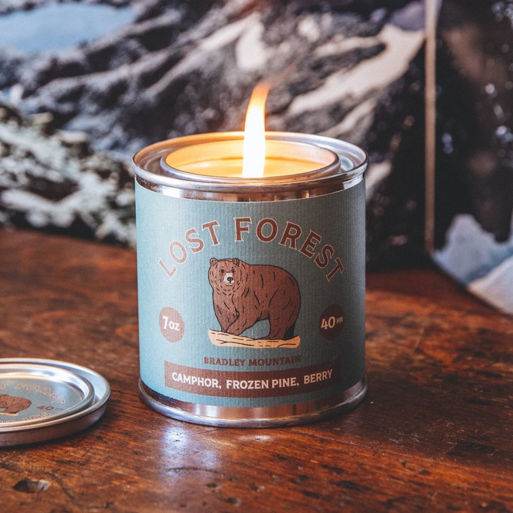 Travel Candle: Landscape Inspired