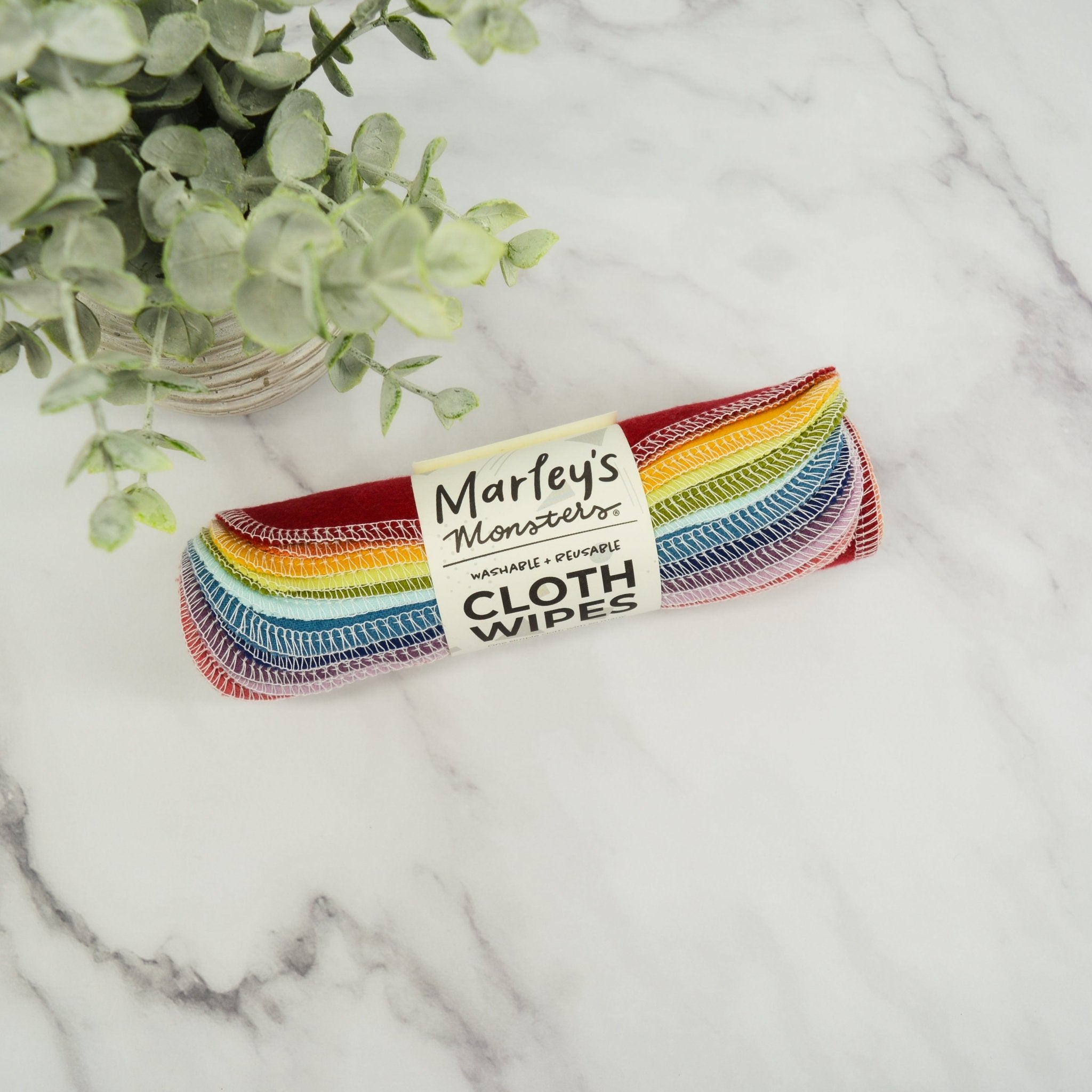 Cloth Wipes: Color Mixes - Marley&#39;s Monsters