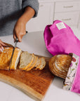 Beeswax Lined Bread Bag: Bees Wrap