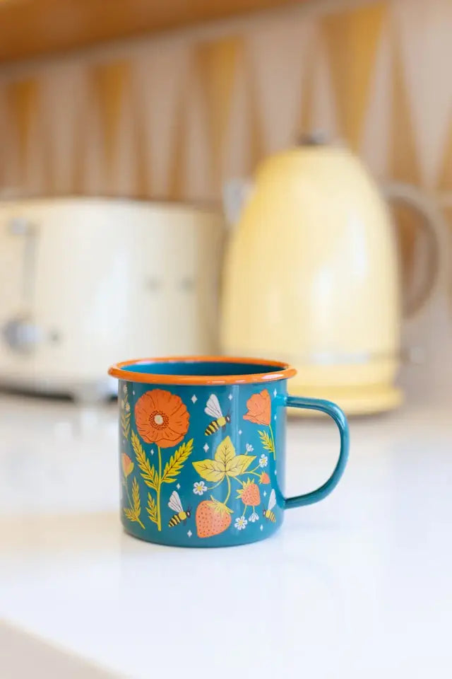 Enamel Coffee &amp; Camp Mug 16 Oz