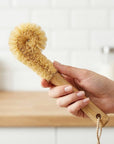 Bamboo Bottle Cleaning Brush: Sisal & Coconut