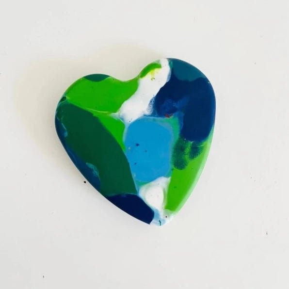 Earth Day Zero Waste Heart Crayon - Marley's Monsters