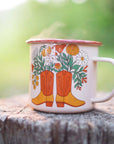 Enamel Coffee & Camp Mug 16 Oz