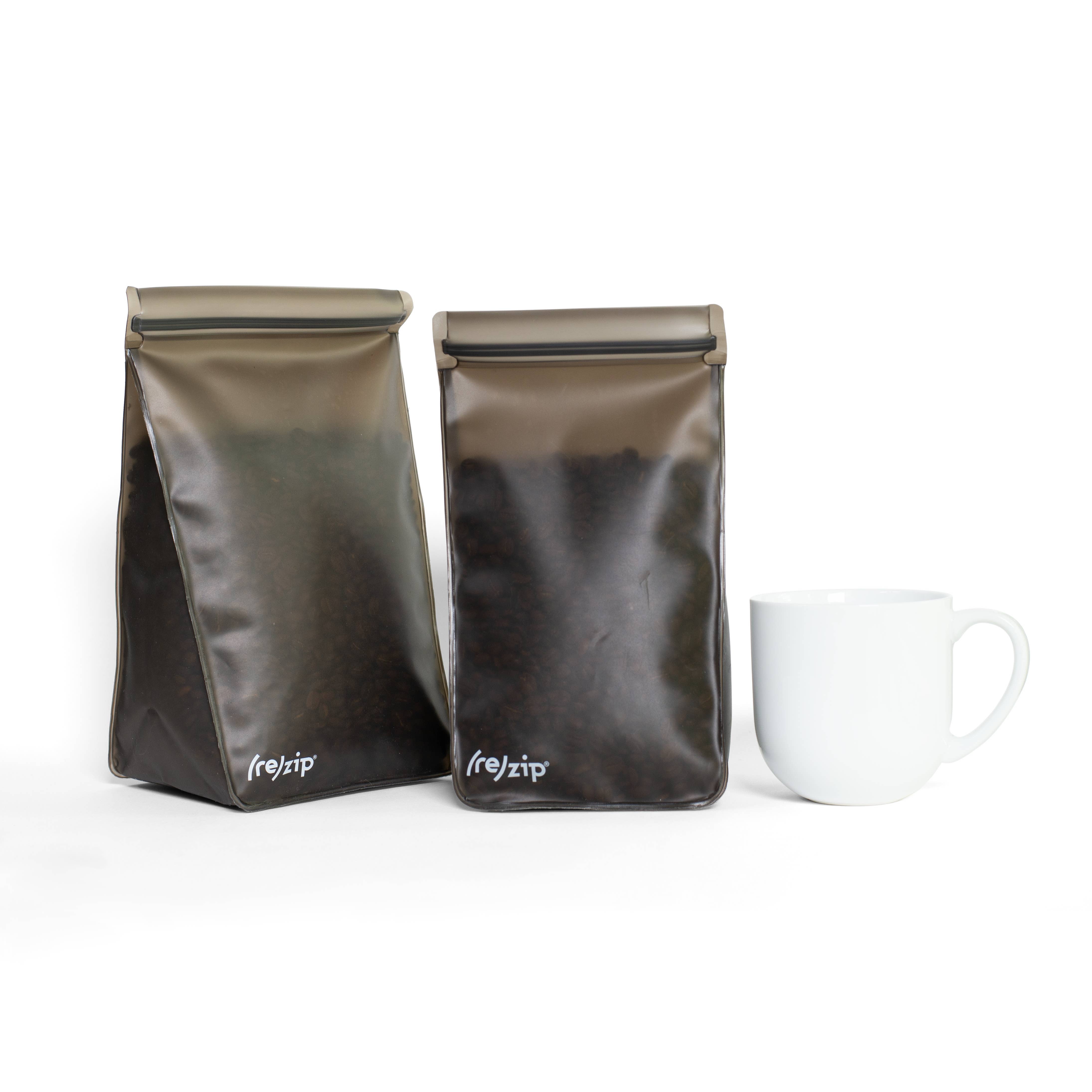 Reusable Coffee/Tea Storage Bags: 2-Pack
