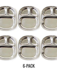 Camping Tray: Stainless Steel