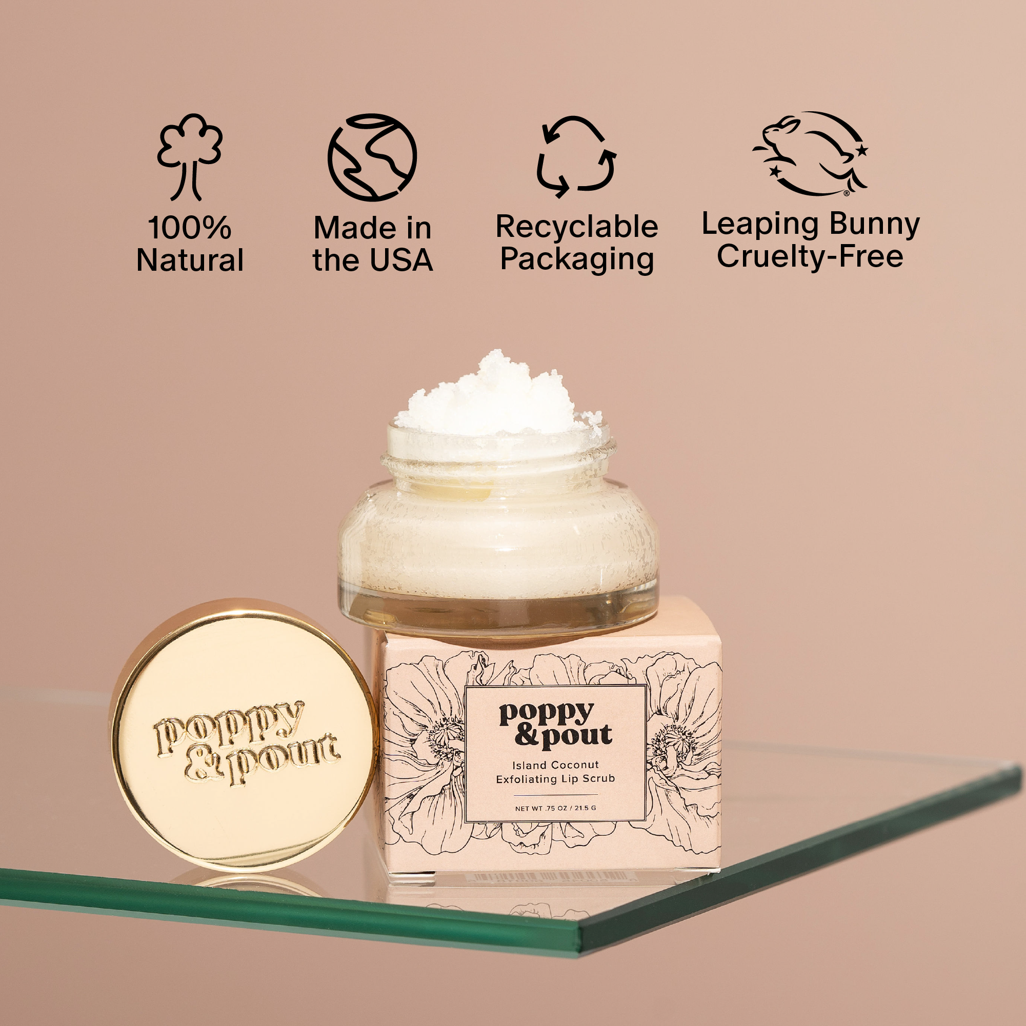 Lip Scrub: Poppy &amp; Pout