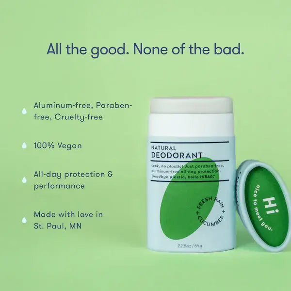 Deodorant: HiBAR