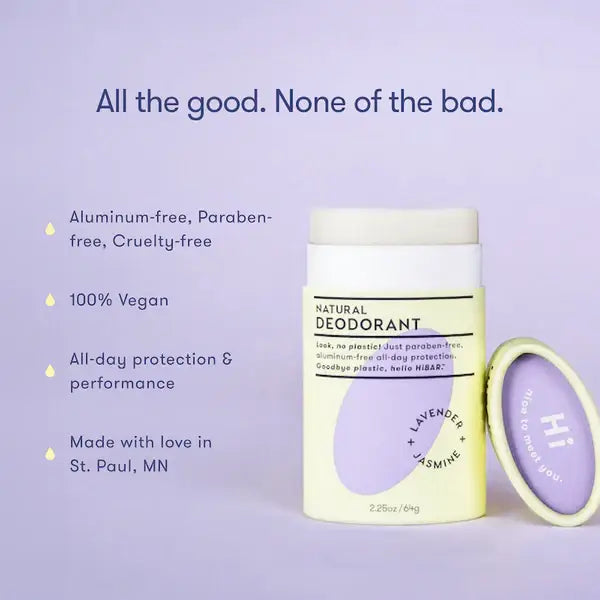 Deodorant: HiBAR