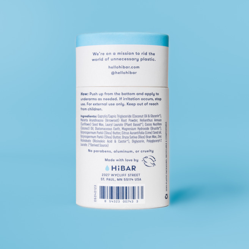 Deodorant: HiBAR