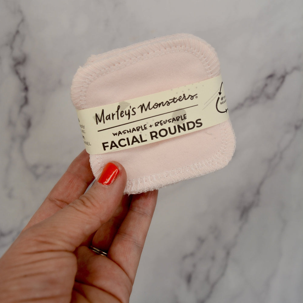Set of Facial Rounds in Blush Pink 