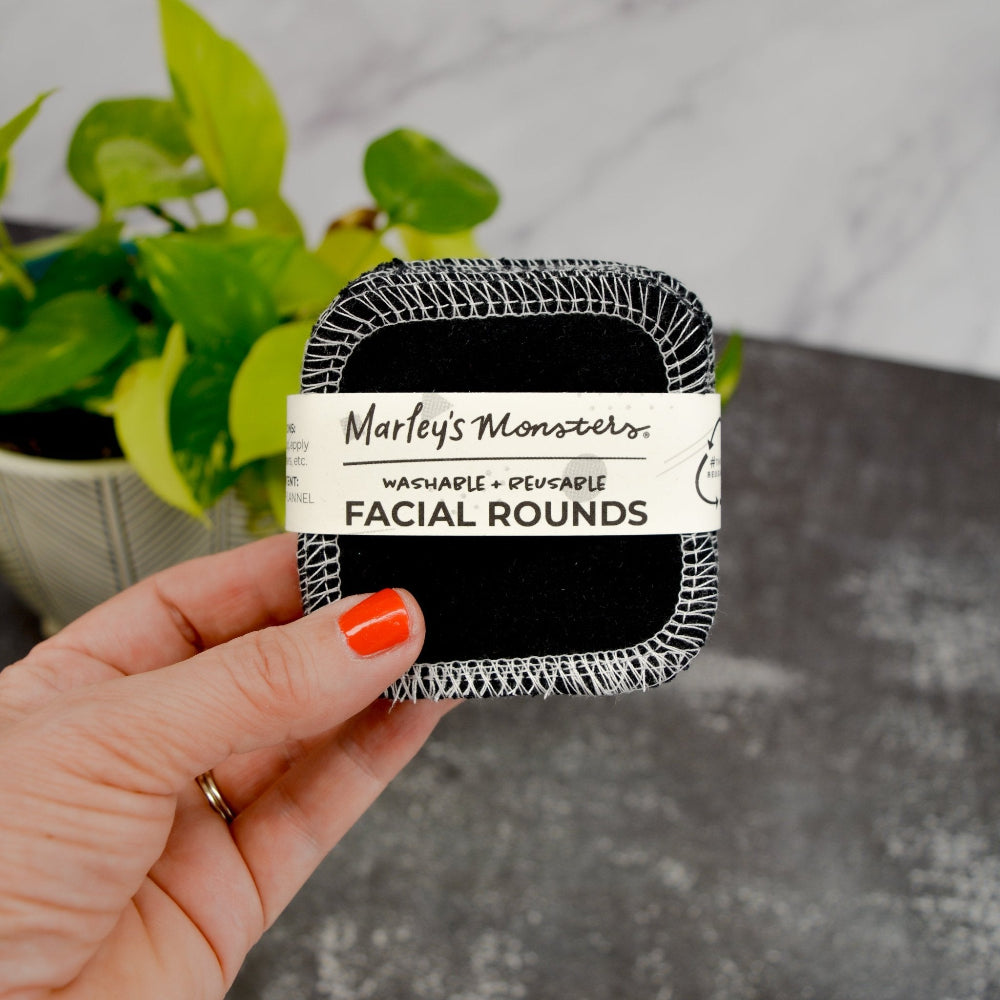 Set includes only black Facial Rounds 