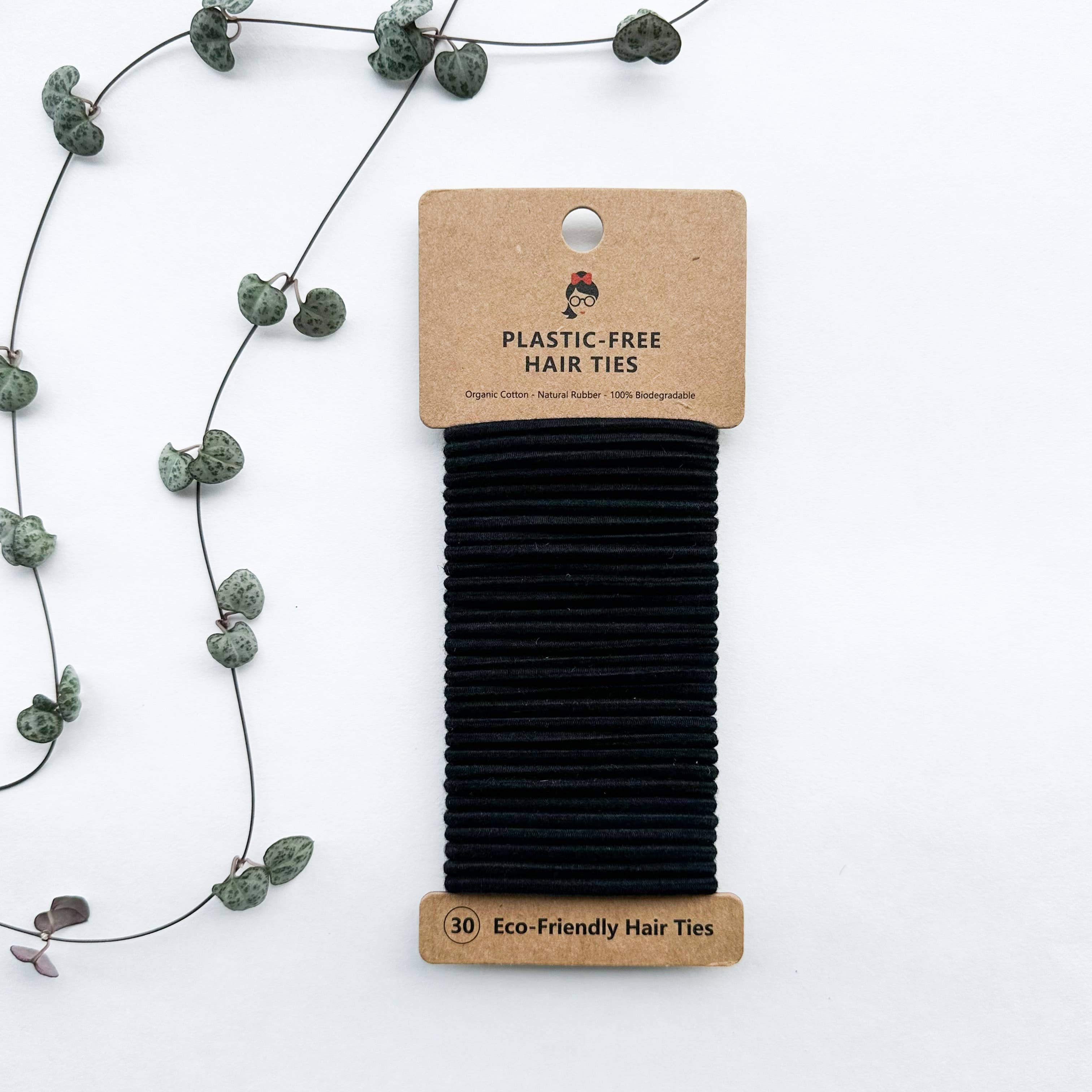 Planet-Friendly Hair Ties | Organic, Biodegradable, Plastic-Free &amp; Durable