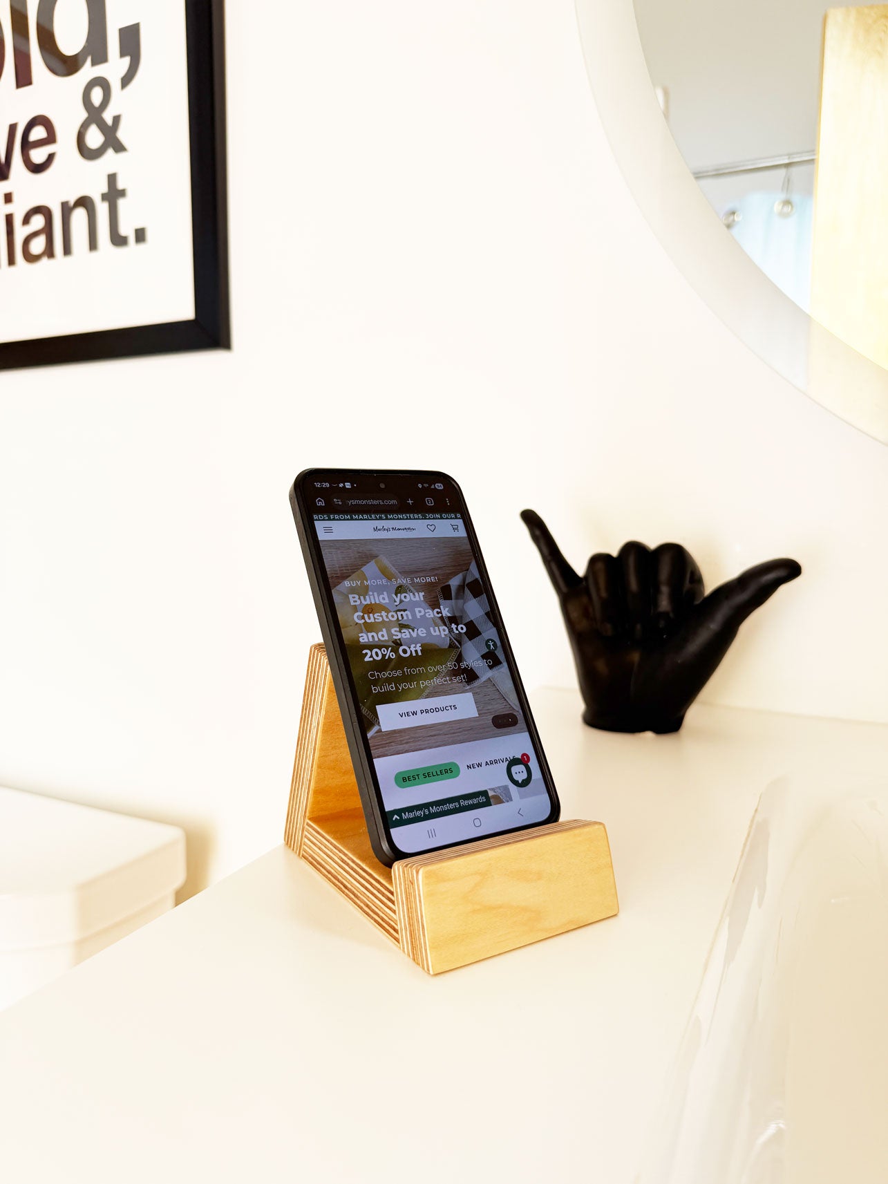 *Seconds*Cell Phone Holder