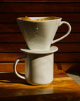 Ceramic Pour Over Coffee Maker: Public Goods