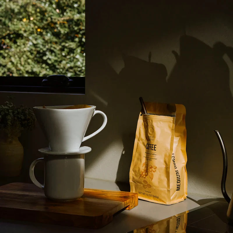 Ceramic Pour Over Coffee Maker: Public Goods